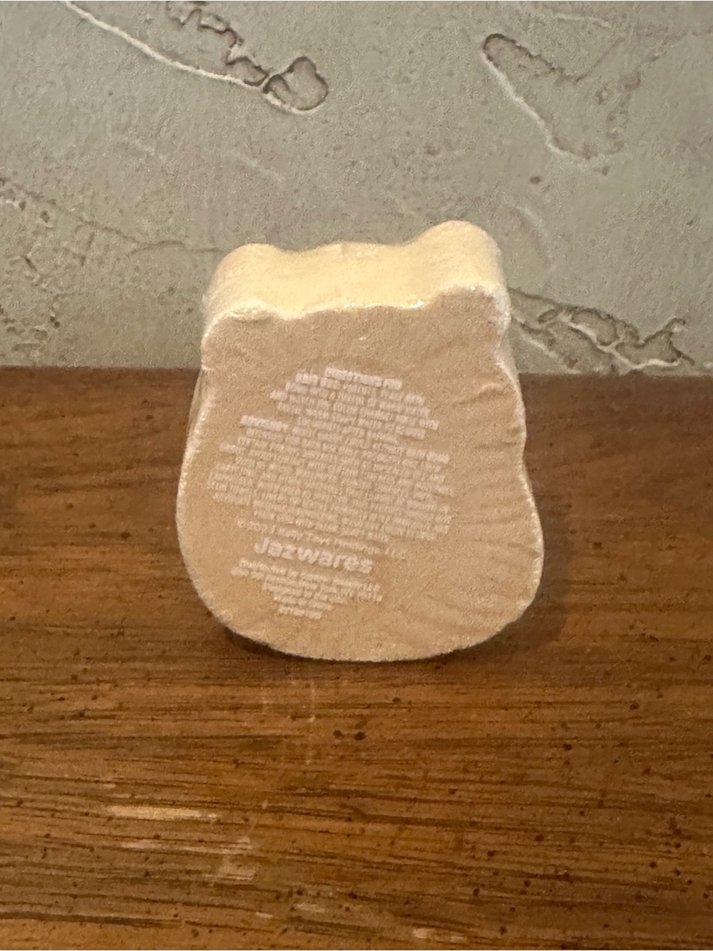 Squishmallows Bath Bomb Vanilla Pudding Scent with Charm Inside 5.29 oz NEW - Picture 5 of 6